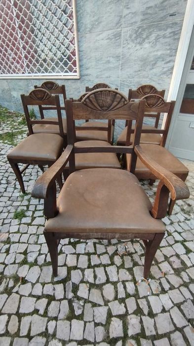 Cadeiras  antigas rústicas restauradas64729824409730121