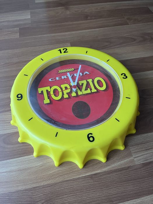 Relogio Vintage Publicidade Topazio