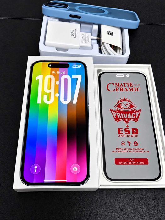 iPhone 15 Blue 128GB Bat.100%