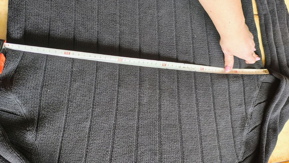 Sweter bawełniany męski XL