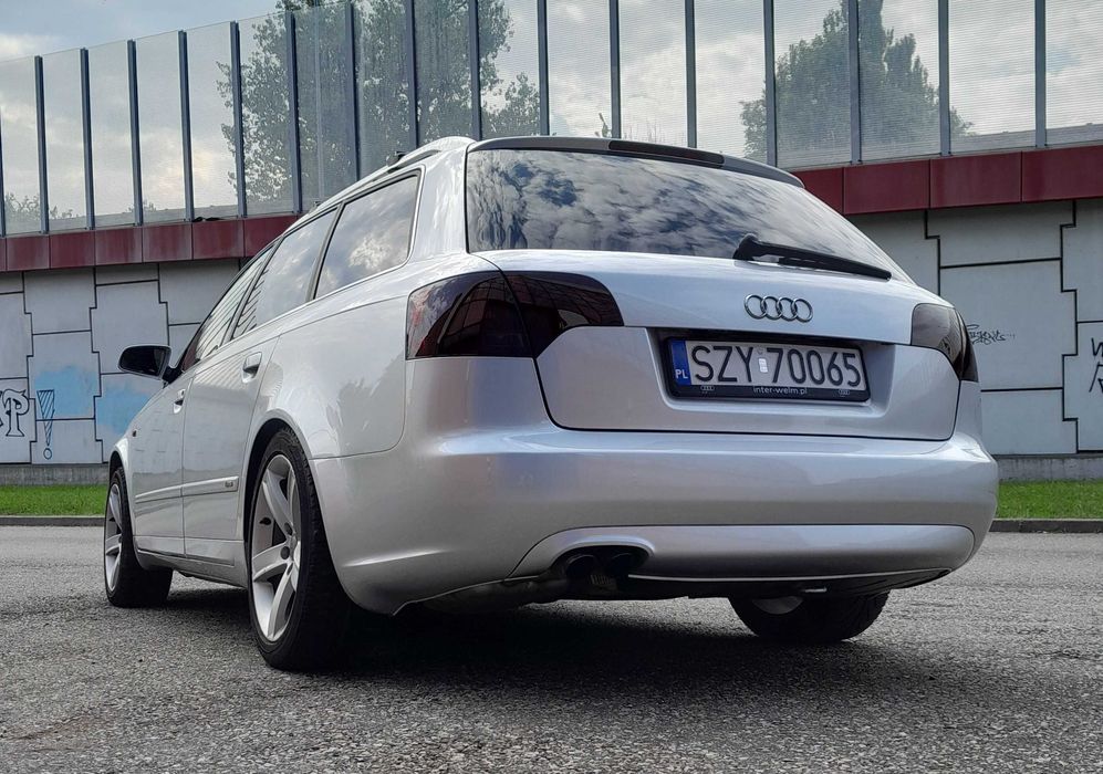 Audi A4b7 S-line 2005 rok . 2.0 TDI 140 KM . ZADBANE I UTRZYMANE W ŁADNYM STANIE .