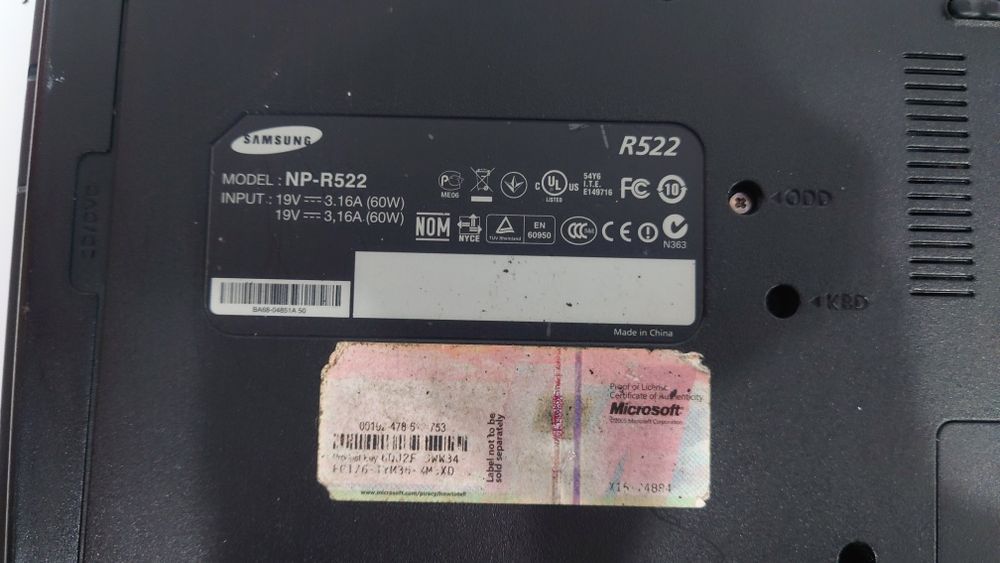 Samsung  NP-R522 Ноутбук!