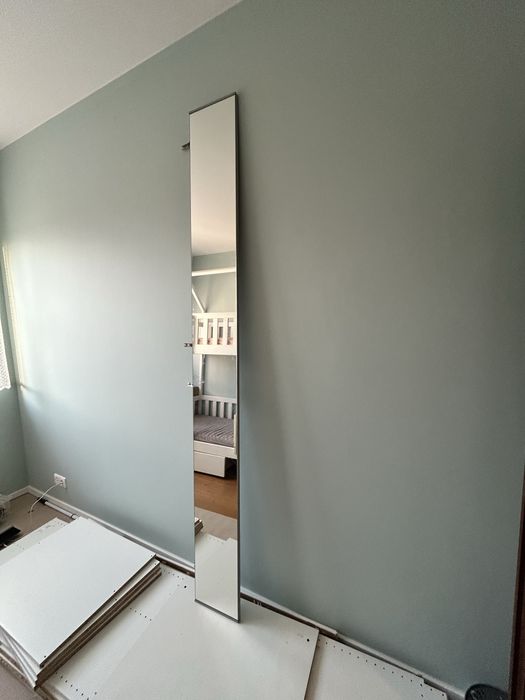 Lustro drzwi szafy Pax Ikea 25x229 cm 229x25