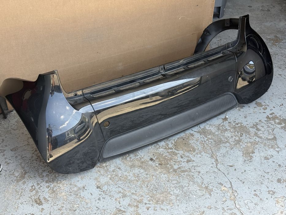 Smart fortwo 450 traseira completa cabrio preta 99-06