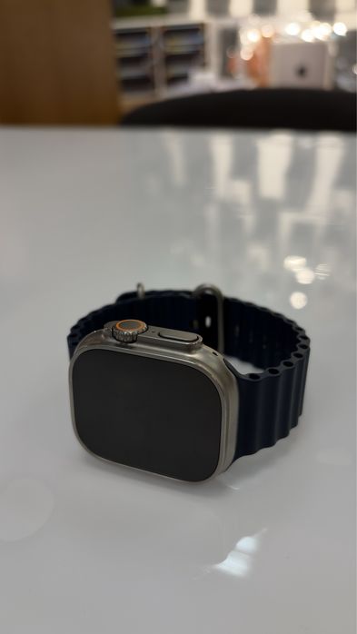 Apple Watch  Ultra 2 49 mm Titanium Blue Ocean Band Natural