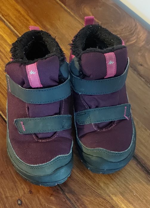 Buty ocieplane trekingowe śniegowce Quechua