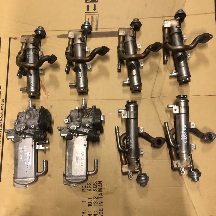 Охолоджувач EGR відправцьованих газів Audi A4 B8 A5 Q5 CAH CAG 2.0 TDI