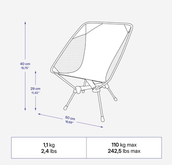 Cadeira e mesa de campismo/dobravel