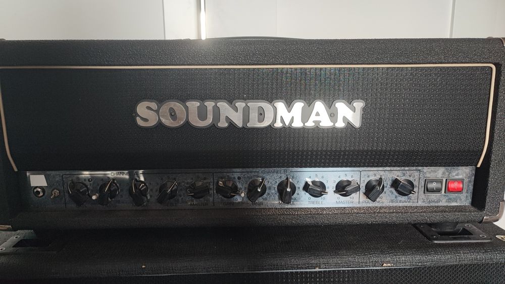 Wzmacniacz gitarowy  lampowy Soundman MK II+ paczka 2x cellesion g12 t