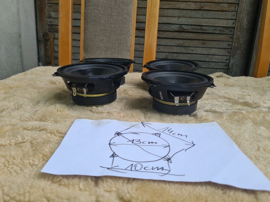 Głośniki samochodowe alpine  DLS Reference  vc 9614 80W 4ohm