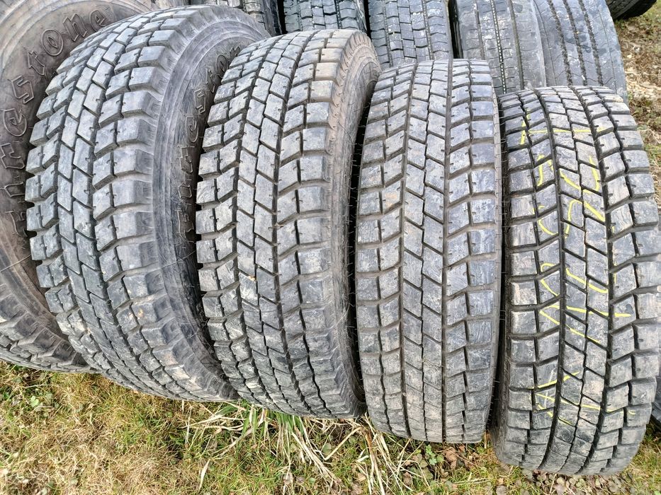 Opony 215/75R17.5 Napęd Przód Laweta Firestone Conti Bridgestone 90%