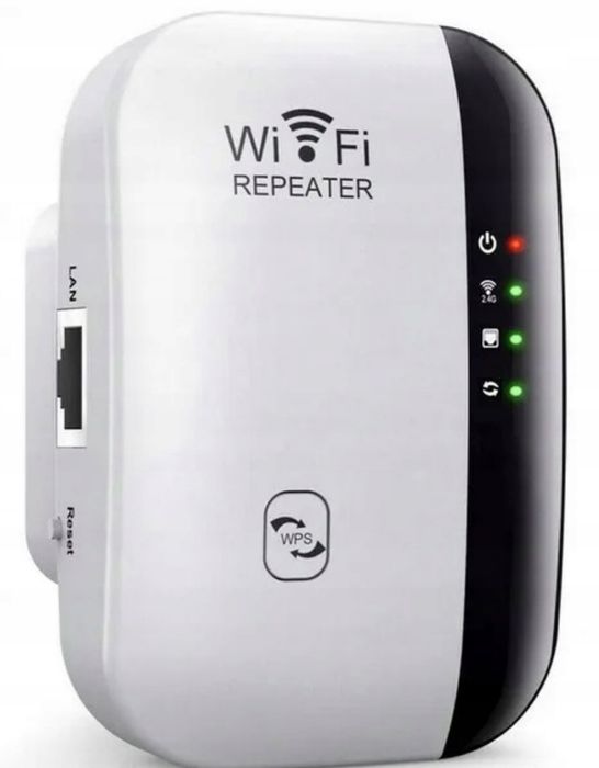 Wzmacniacz sygnału Wi-FI Mocny Repeater Access Point Router300Mb/s 2.4