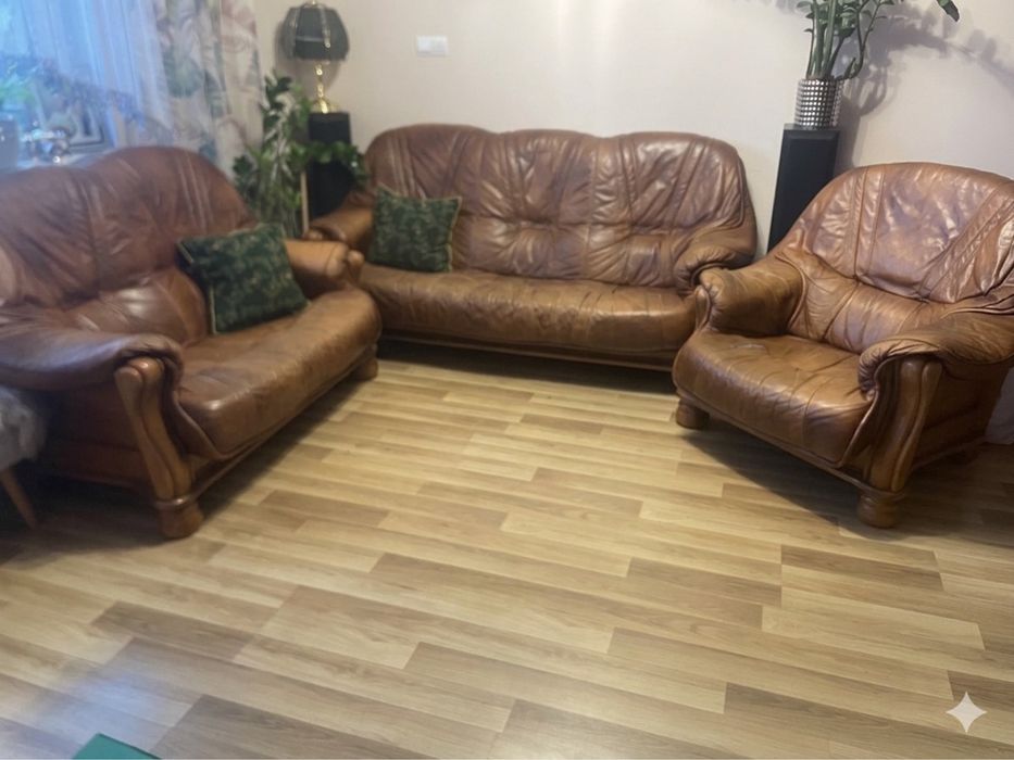 Skóry naroznik zestaw fotele kanapy cenatylko  dzis