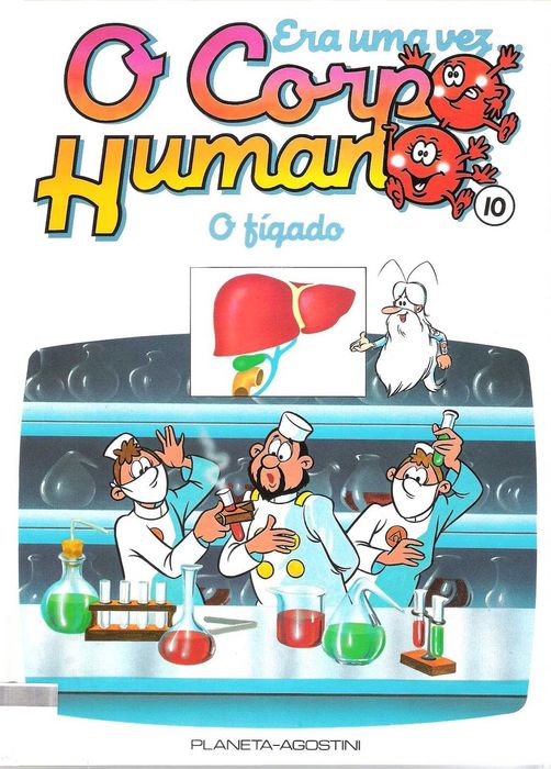 Livros coleção Era Uma Vez  o Corpo Humano da Agostini