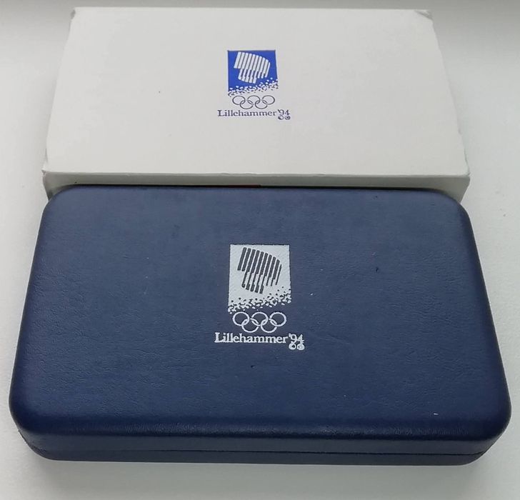 Норвегія набір 50+100 крон 1991р. СРІБЛО. ПРУФ. Олімпійські ігри.
