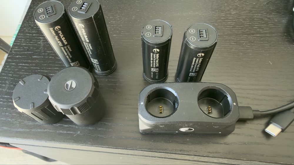 Vendo Mira Pulsar Digex C50 (s/ Wi-Fi) + IR X940S + 4 Baterias
