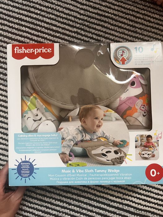 М'яка подушка для гри на животику Веселий лінивець Фішер-Прайс Fisher
