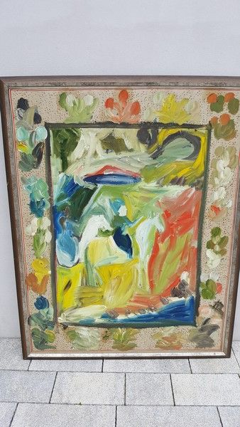 duży obraz malowany na dykcie