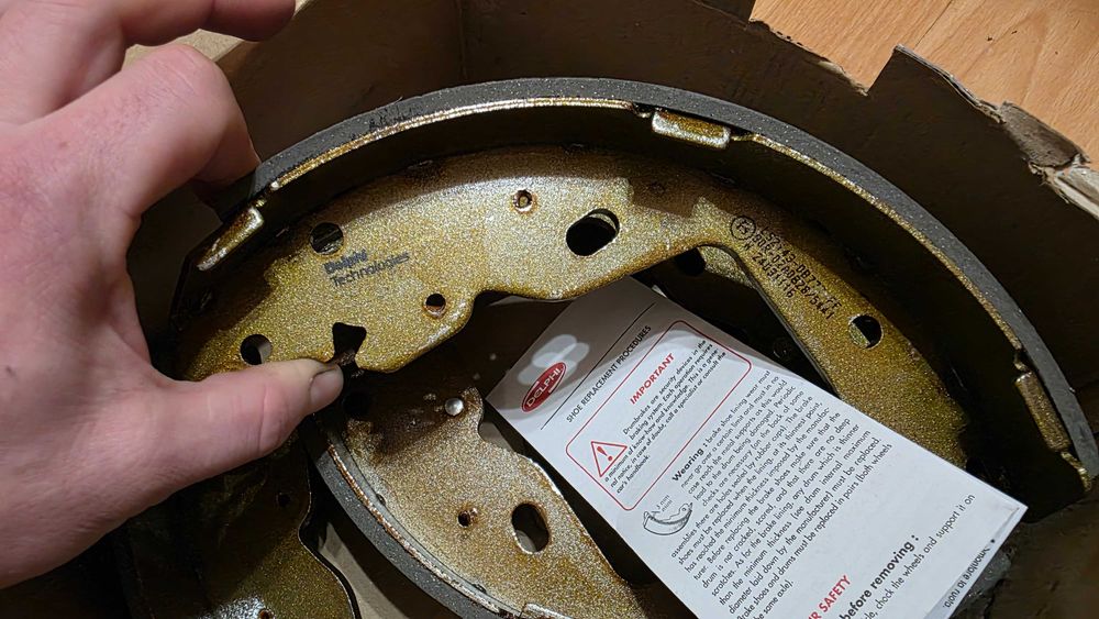 Задні колодки Ford Ranger Mk3 (ТКЕ) 2.0 EcoBlue 4x4