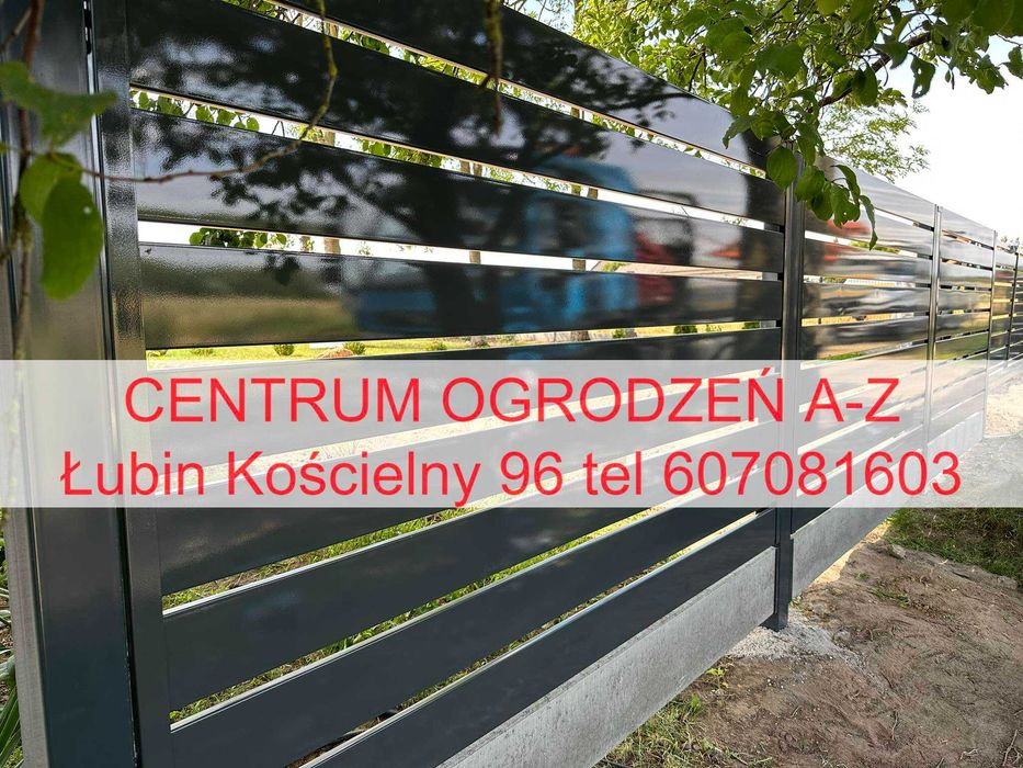 Ogrodzenie panelowe bramy furtki kompleksowo z montażem PRODUCENT