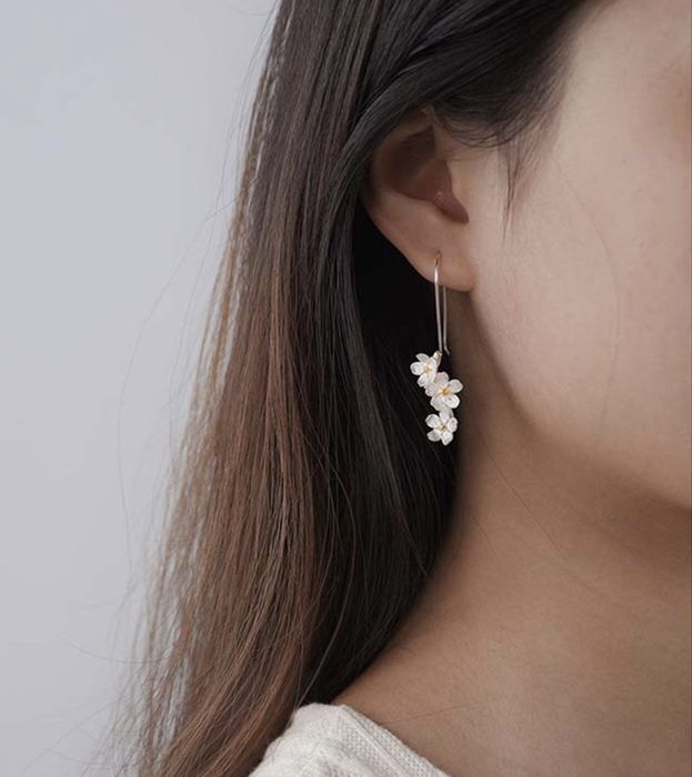 Срібні сережки  Bloom Chuttyevo