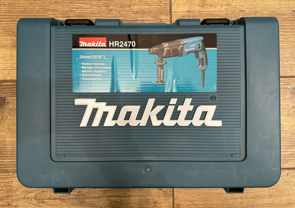 Młotowiertarka udarowa Makita HR2470 - 2021r. + walizka