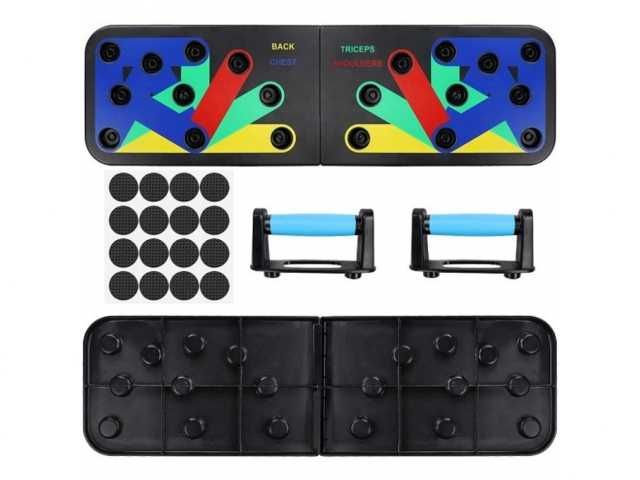 Deska do pompek uchwyty do ćwiczeń push up 14w1