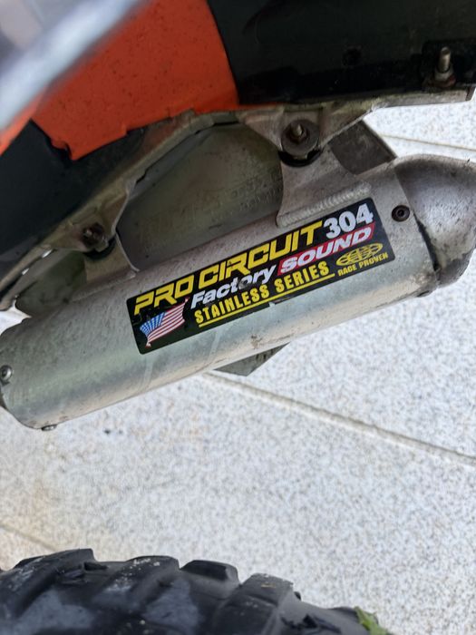 KTM 200 EXC matriculada