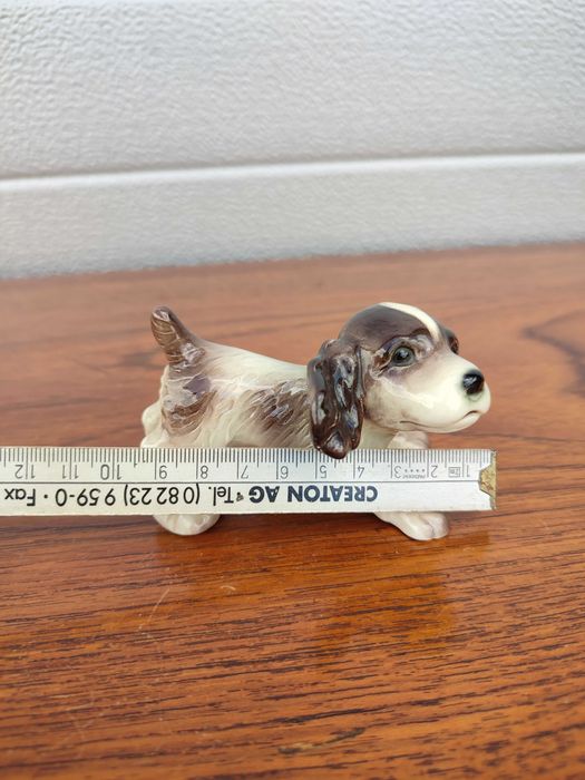 Porcelanowa Figurka Psa - Goebel - Sygnowana - Design -