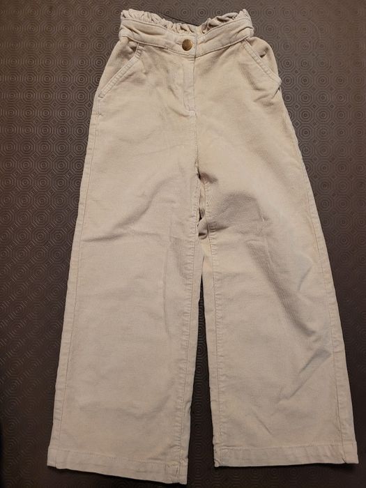 4 pares calças menina 6/7 anos