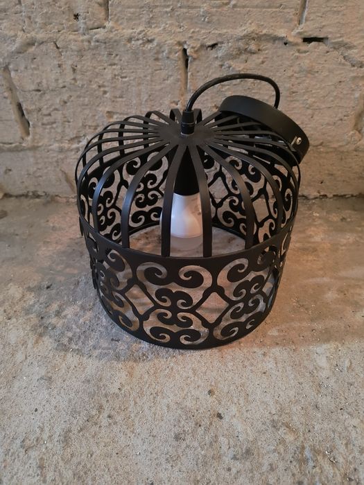 Czarna Lampa wisząca