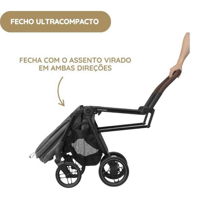 Carrinho de Bebé Maxi Cosi Leona2 - Twillic Green
