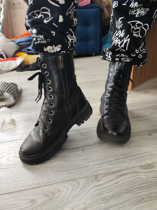 Ботінки зима нат шкіра 38-24,5 см