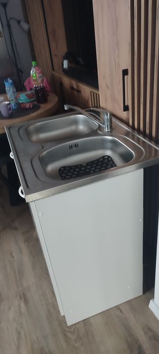 Komplet zlew +bateria+ szafka