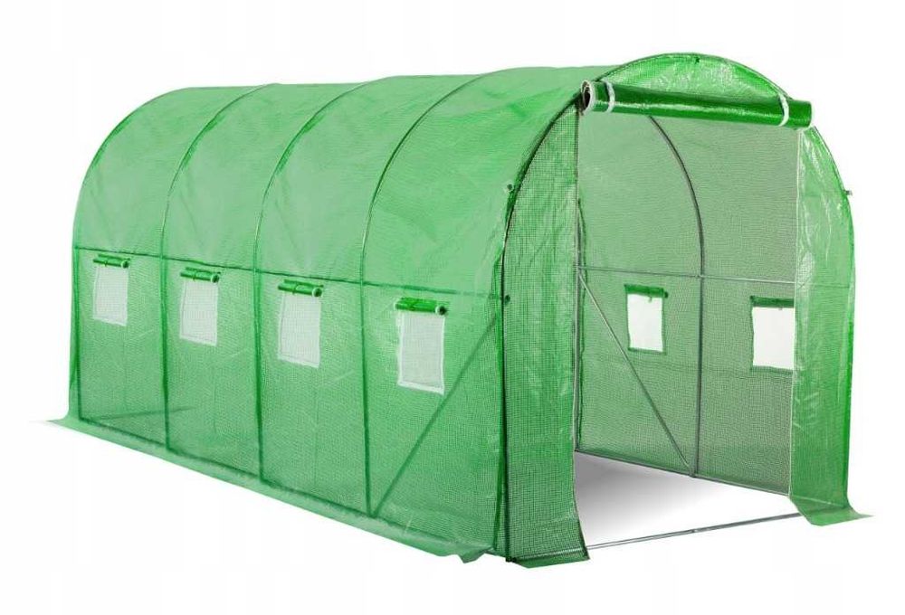 TUNEL OGRODOWY FOLIOWY szklarnia 4m x 2,5m ! 10m2 Wzmacniana Folia