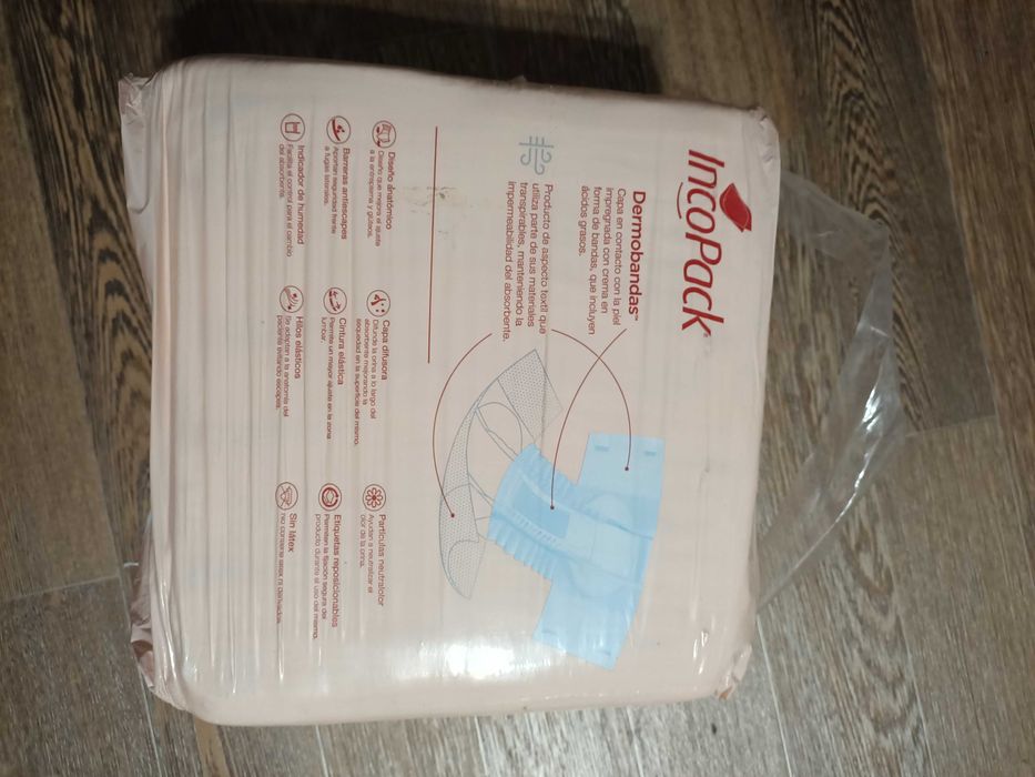 Подгузники для взрослых Incopack 20 шт.,размер М9 новые суперпоглащающ