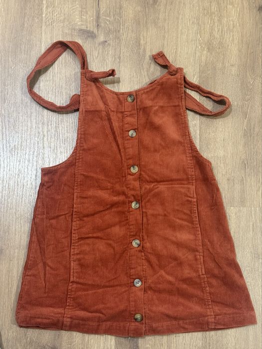 Saia Jardineira com botões