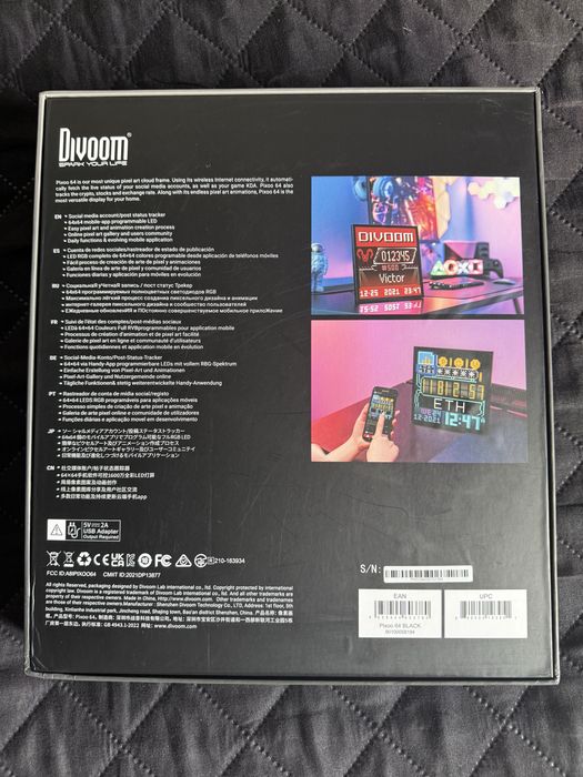 Divoom Pixoo 64 JAK NOWY