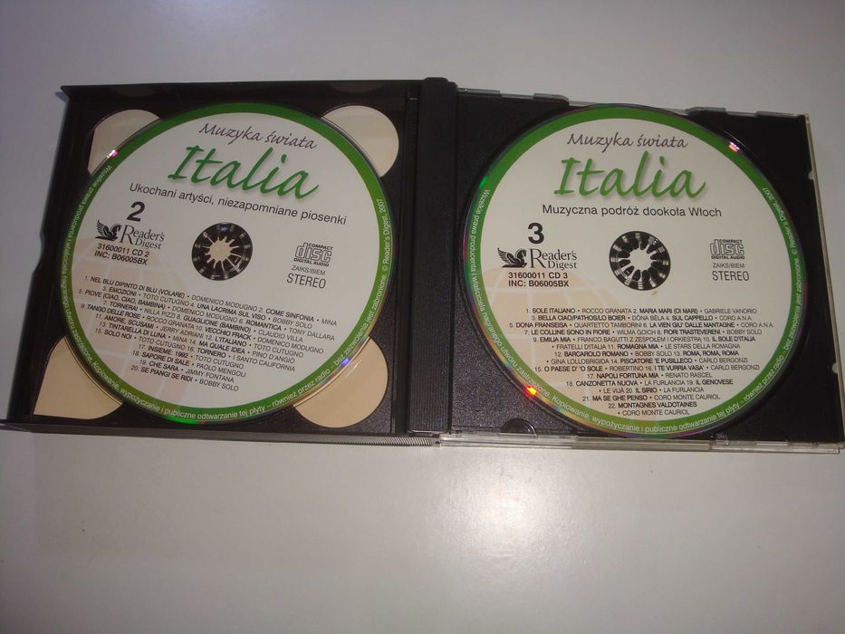 Muzyka Świata Italia [3CD] Various CD