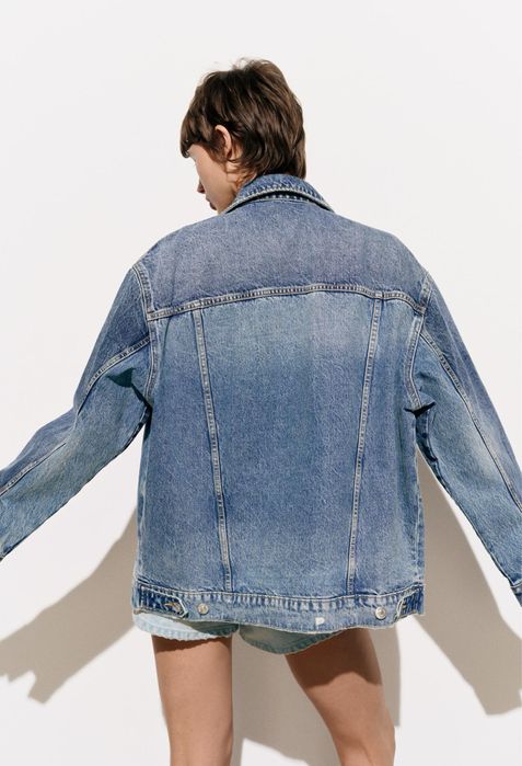 Джинсовий піджак Zara XS S