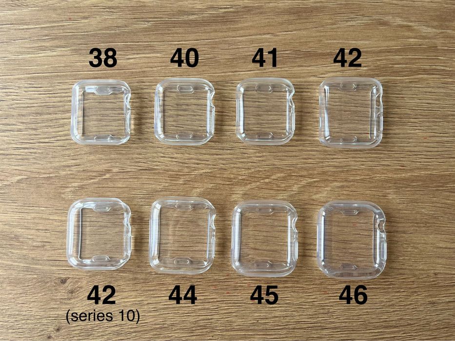 Прозорий чохол накладка для годинника Apple Watch чехол для часов