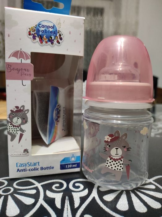 Пляшечка Canpol Babies антиколікова