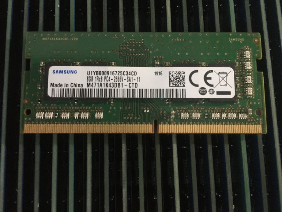 DDR4 8GB SO-DIMM 2133mHz 2400mHz 2666mHz 3200mHz - для ноутбука