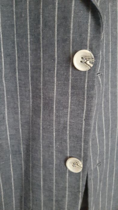 Льняной мужской пиджак, 100 % лён, весит 400 г., размер 52, рост 18