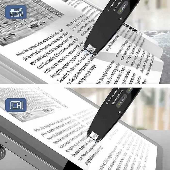 Elektroniczny Tłumacz Języków Translator Tekstu Mowy Ekran Dotykowy