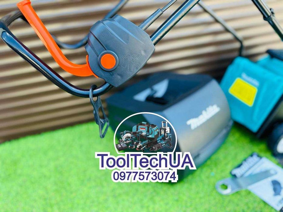 Безщіткова Газонокосарка Makita ELM32BL Електрична Для газону Траворіз