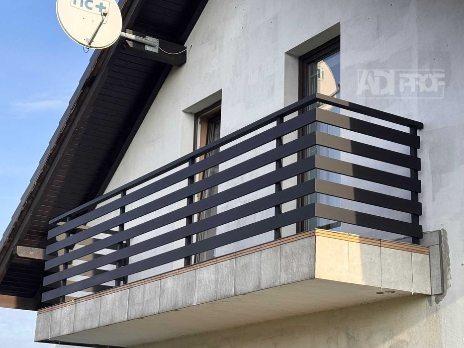 Balustrady Aluminiowe Balkonowe – Producent | Gotowe do Montażu