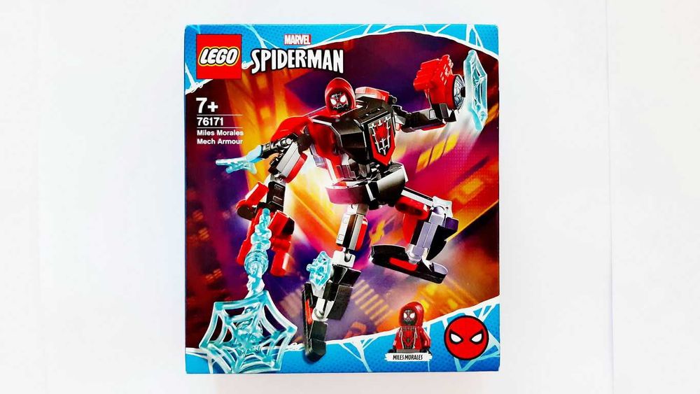 LEGO Super Heroes Marvel 76171 Miles Morales Mech Armor selado