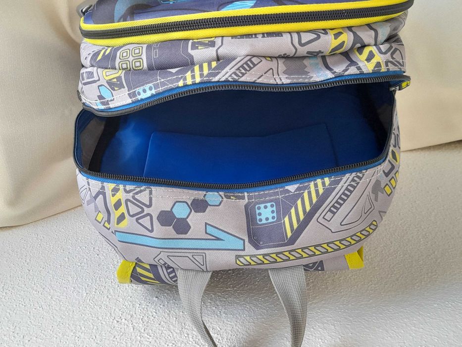 Mochila Escolar Totto Monark (Tema Gaming / Videojogos) – Tam. Médio