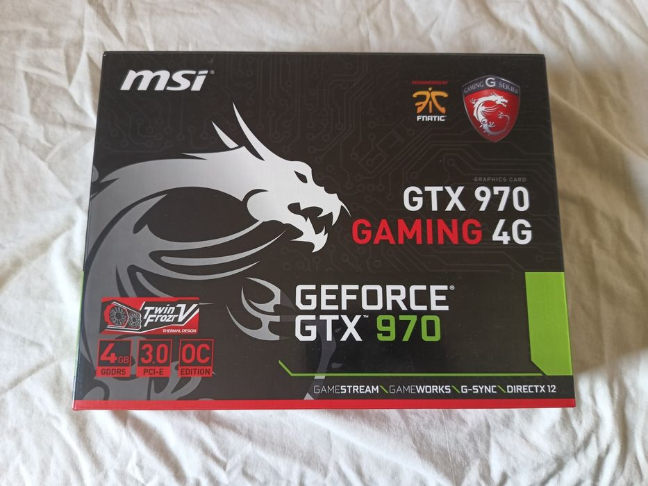 Karta Graficzna MSI GEFORCE GAMING GTX 970 4GB OC - Używana, w pełni sprawna